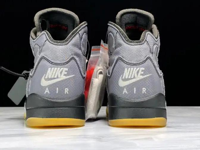 CT8480-001 x Air Off-White Jordan Black 5 0528